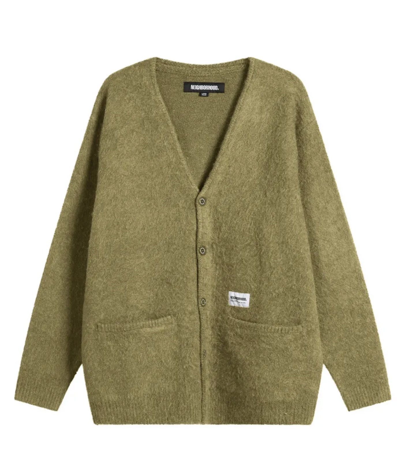 Mohair-Blend Cardigan